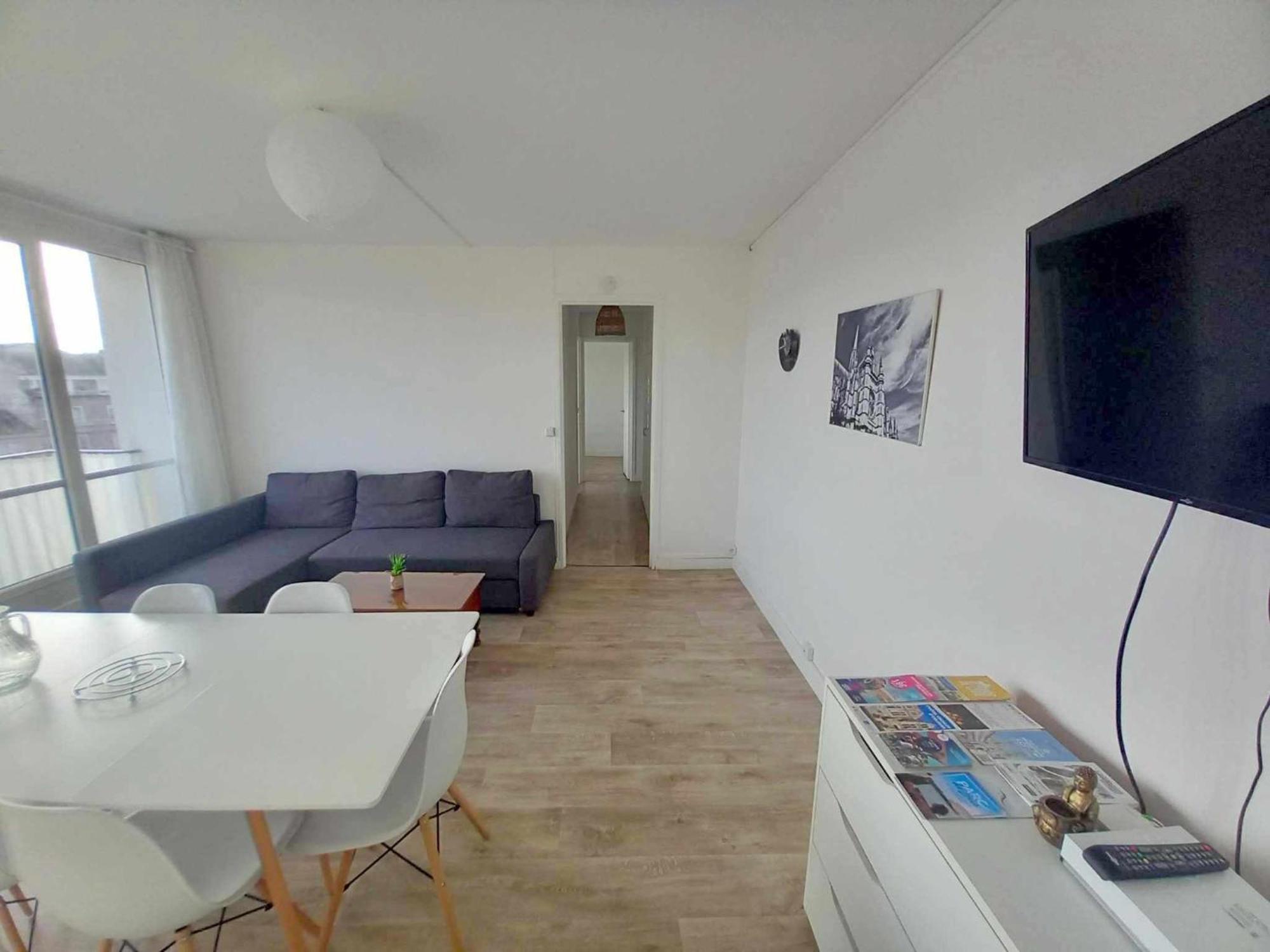 Apartmán T3 57M2 Avec Balcon Proche Gare Sncf, Wifi Et Cafe Et The Offerts Orléans Exteriér fotografie